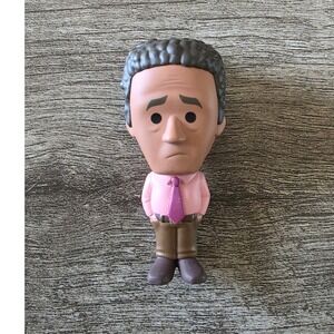 The Office Toby Flenderson Mini Figure Pink Shirt Purple Tie 3.25 Inch Vinyl